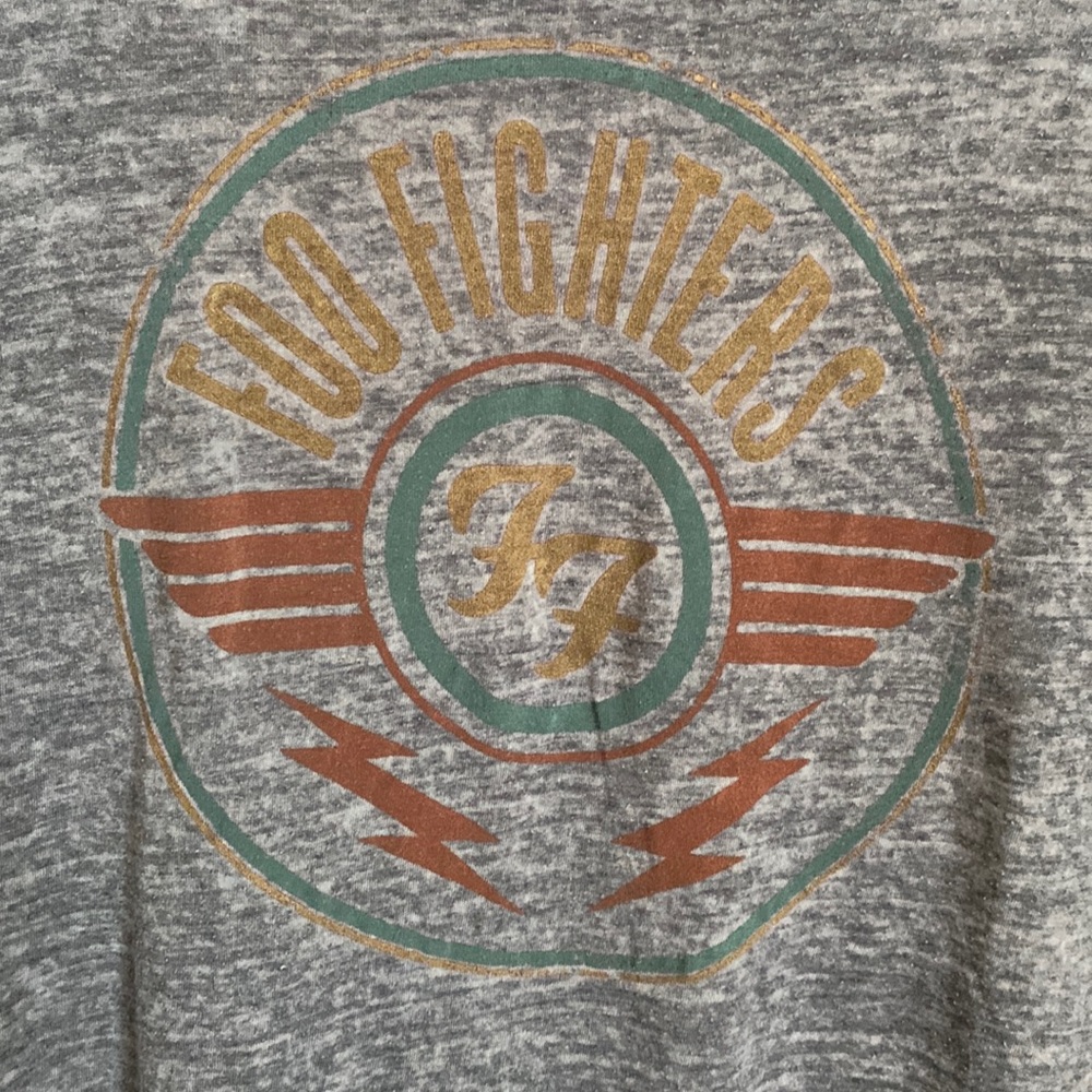 Foo Fighters Vintage Mens Short Sleeve T-shirt size L